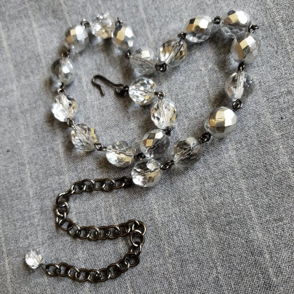 Alluring Translucent Crystal Beads Necklace - image 2